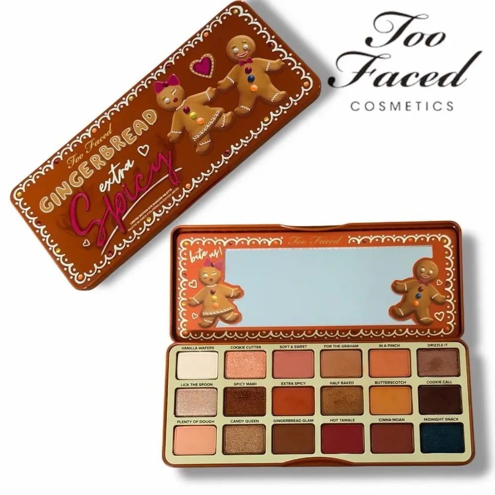 Too Faced Three Eyeshadow Collection - Peach, Gingerbread, Cinnamon